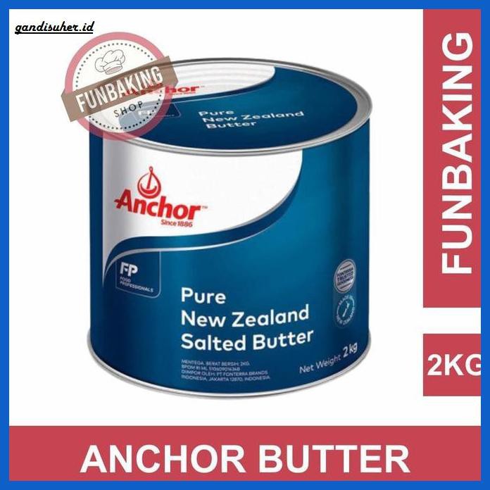

Rettubagetnem- Funbaking - Anchor Salted Butter Golden Fern 2 Kg Import New Zealand -Asli-Slii.