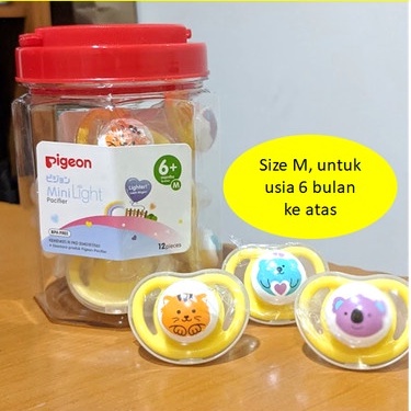PIGEON MINI LIGHT PACIFIER / PIGEON EMPENG