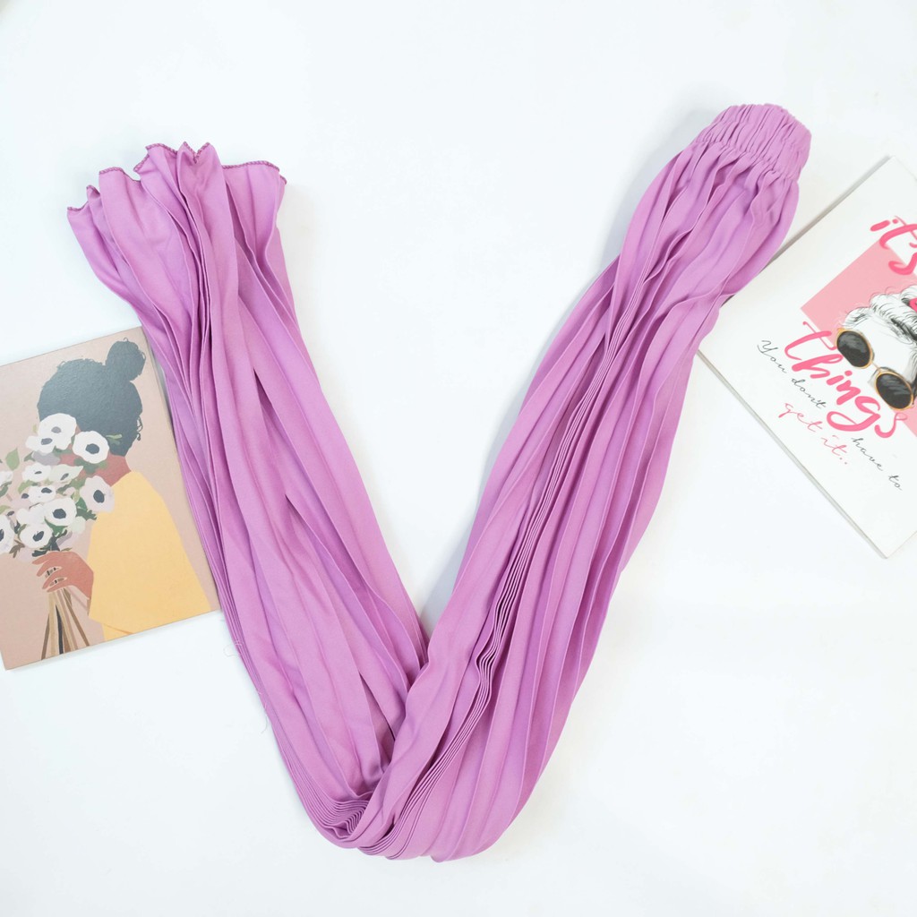 ROK PLISKET KLOK MAYUNG HYGET BY LAAMIA HIJAB-mayunghyget_lavender