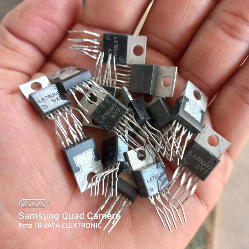 Ic Vertikal LA 78040 LA78040 ORI ASLI LA78040N Original Cabutan