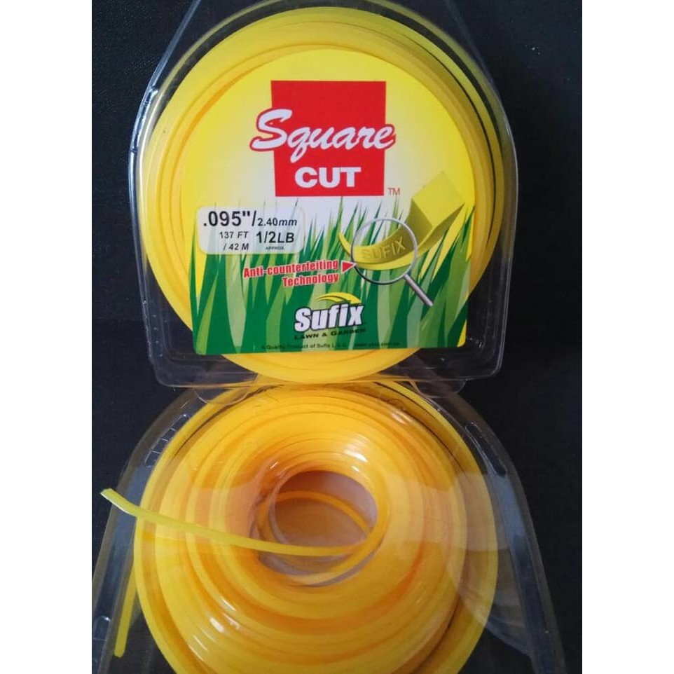 Pisau Potong Rumput Senar SUFIX - Senar Mesin Potong Rumput Gendong MSPR_228