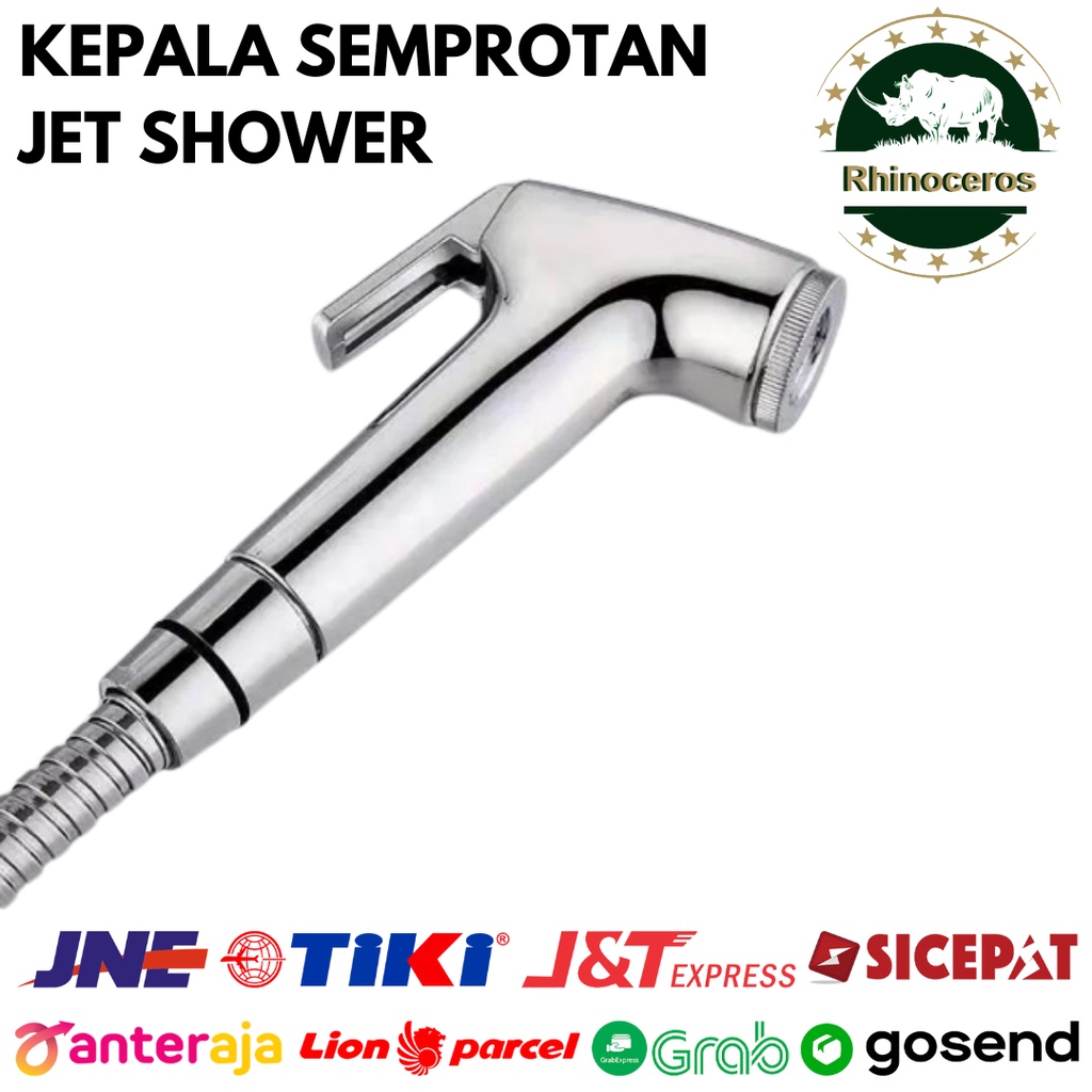 Kepala Jet Shower Kepala Toilet Bidet Closet Tekanan Tinggi