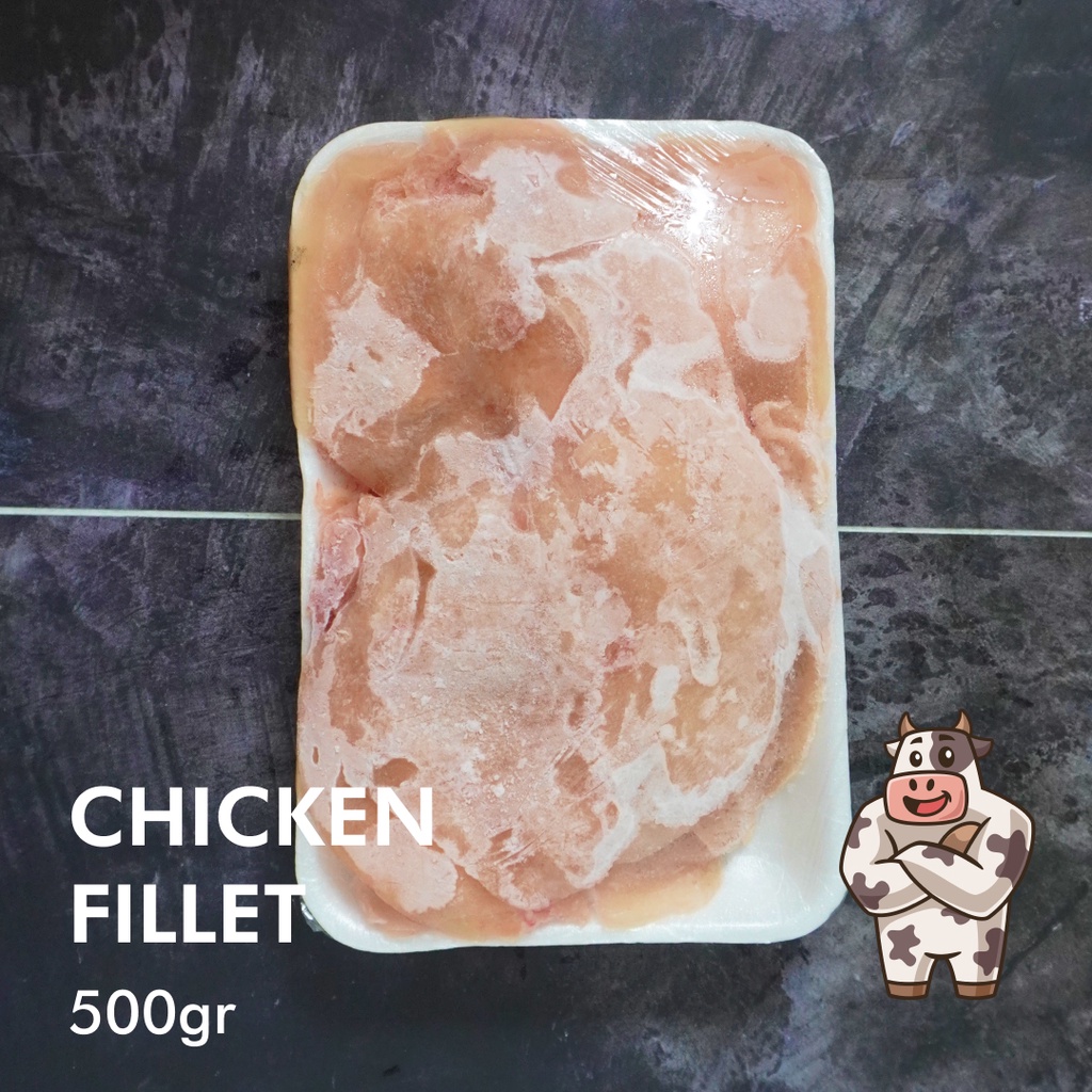 

Ayam Fillet Slice / Daging Ayam Iris/ Chicken Slice Bagian Dada (250GR/500GR/1KG) Fresh dan Halal