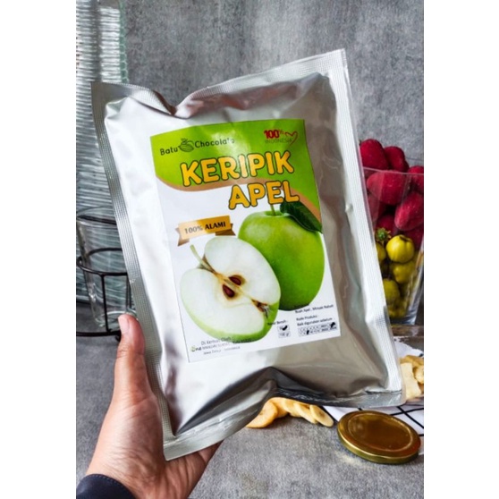 Jual Keripik Buah Apel Nangka Isi 200 Gram Oleh Oleh Khas