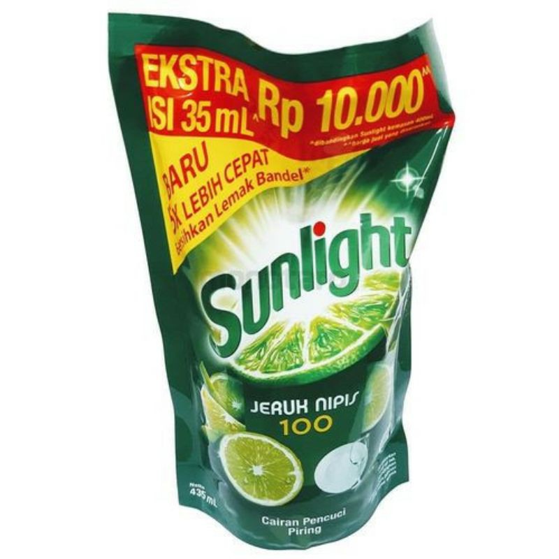 Sunlight lime pouch 370ml/460ml