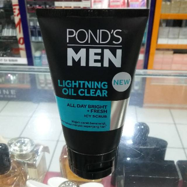 Ponds Men Lightening Oil Clear Facial Scrub