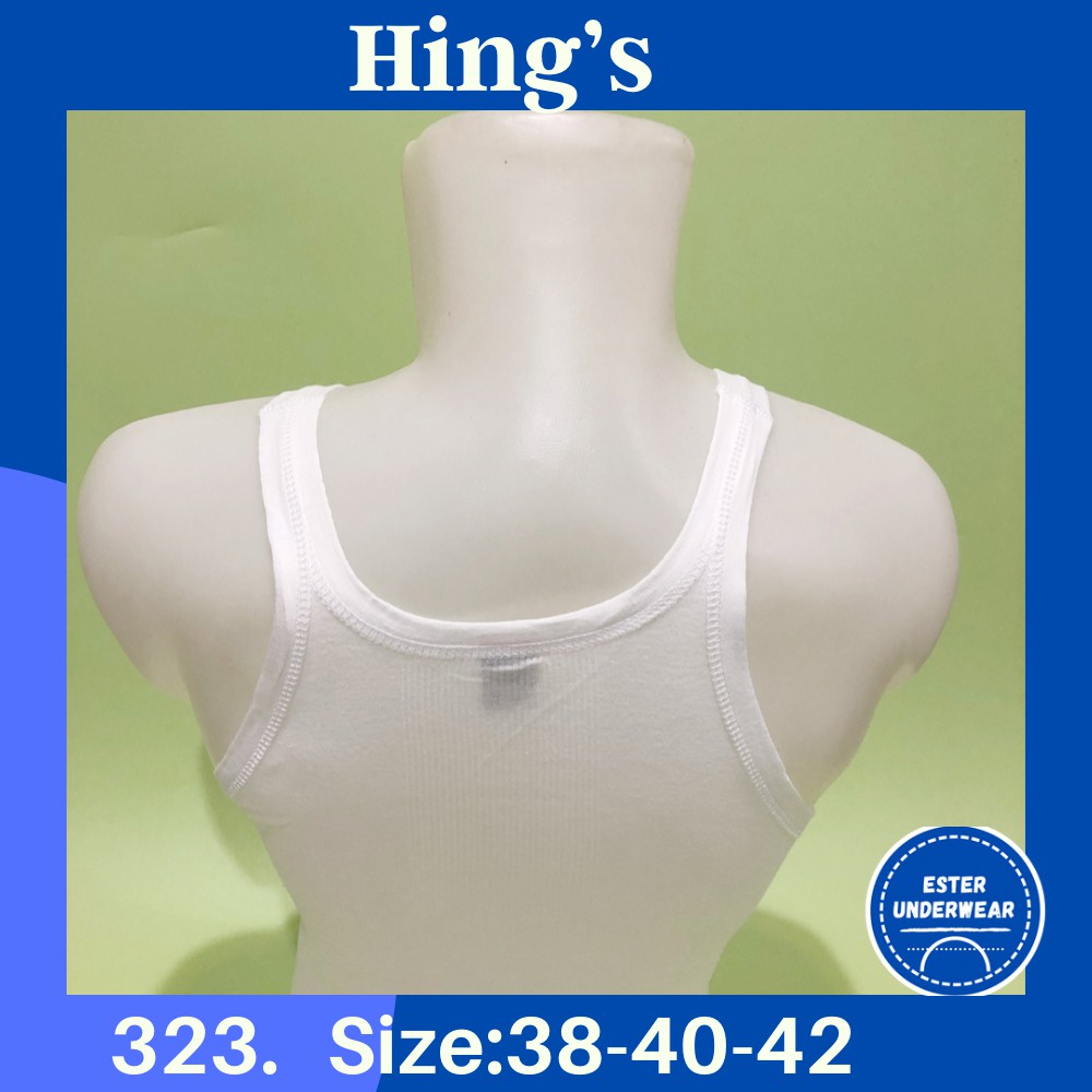 Kaos Singlet Pria Hing'S Merah/Lokal 123 LKSize 38-40-42  ISI-1 PCS