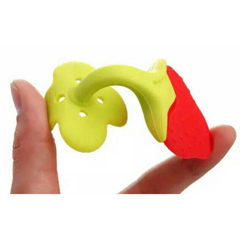 BABY TEETHER GIGITAN BAYI BENTUK BUAH / MAINAN GIGI BAYI SILIKON | FADHILAH SHOP BJB