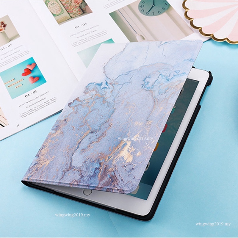 Case Pelindung Tablet Magnetik Motif Marmer Bahan PU Untuk IPad Air 5 10.9 2022 Pro11 2021 ipad9 10.2 8th 7th 9.7 5th 6th Generation Air 1 Air 2