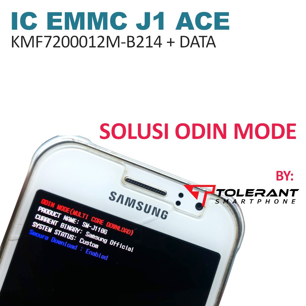 IC EMMC J1 ACE J110 J110G KMF72 KMF7200012M-B214 8GB