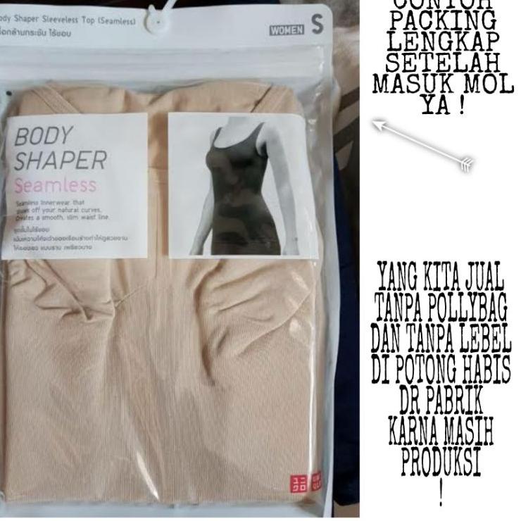 Jual UNIQLO AIRism Korset Body Shaper Style Up Non-Lined Support Beige -  Kota Administrasi Jakarta Selatan - G124ce