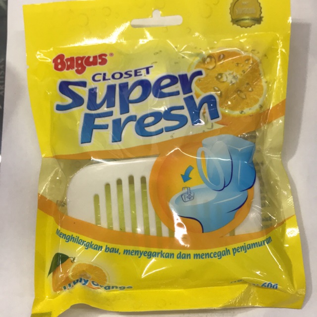 Bagus Closet Super Fresh 60gr kuning