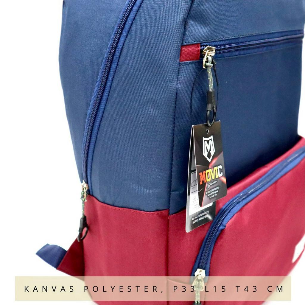 (COD) MOVIC DVSN KOLEKSI TAS RANSEL PRIA BAHAN CORDURA ORIGINAL BERKUALITAS Murah Gratis Ongkir