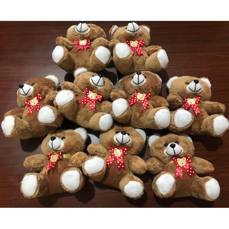 BONEKA BERUANG TEDDY BEAR 13CM