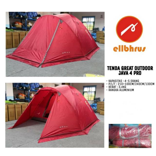 TENDA GREAT OUTDOOR JAVA 4 PRO LIGHT