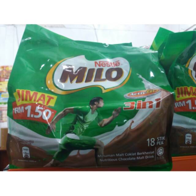 

Milo Sachet 3 in 1