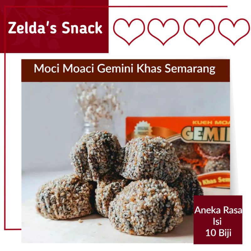 Moci Moaci Gemini | Oleh Oleh Khas Semarang | CAMPUR Aneka Rasa isi 10