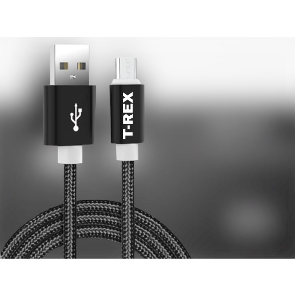 JY Kabel Data Nylon Braided Cable Data Fast Charging Cable / Micro USB &amp; Lightning / Android &amp; iPhone / Kabel Cas hp