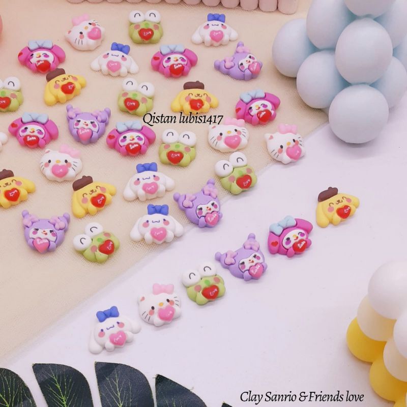 Clay Grosir Kemasan /25 pcs|Resin grosir|Clay lucu-lucu