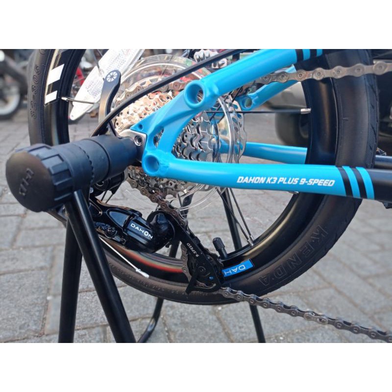Dahon K3 Plus Size 16 Blue Folding Lipat