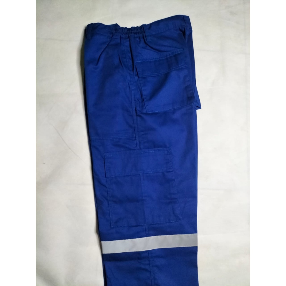 Celana Safety | Celana Kerja Wearpack Biru Benhur