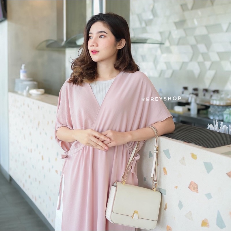 Reresyshop Yola Dress Kondangan Wanita Bahan Adem Kekinian Nyaman Dipakai