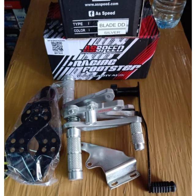 UNDERBONE SET AS SPEED FOOT STEP BLADE NEW