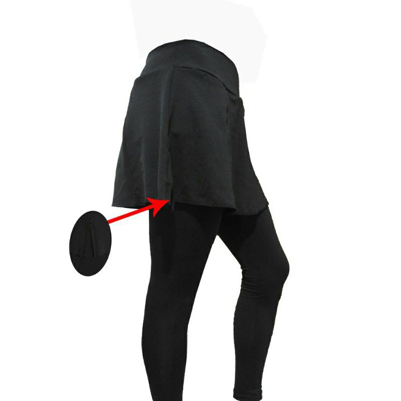 Celana Sepeda Balap Panjang Rok Wanita muslimah hijab - Celana Sepeda Ketat