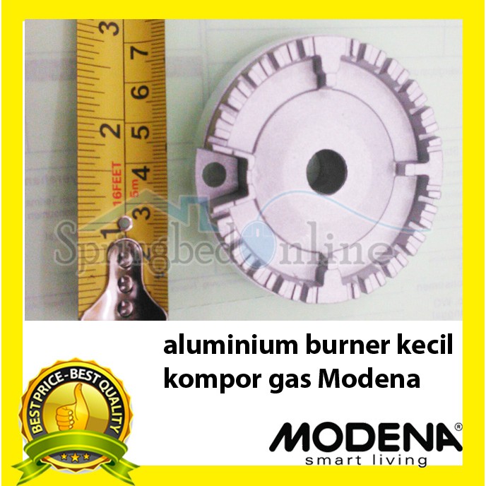 Aluminium Burner Kecil Sparepart Aksesoris Kompor Tanam Gas Modena