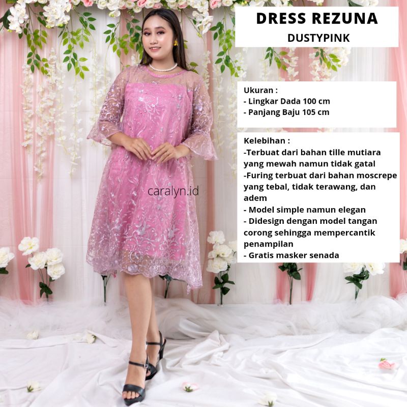 DRESS BRUKAT REZUNA