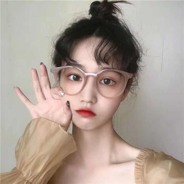 Kacamata Anti Radiasi Fashion Wanita Pria Frame Ringan Korea Design Lensa Transparan Alibaba1688