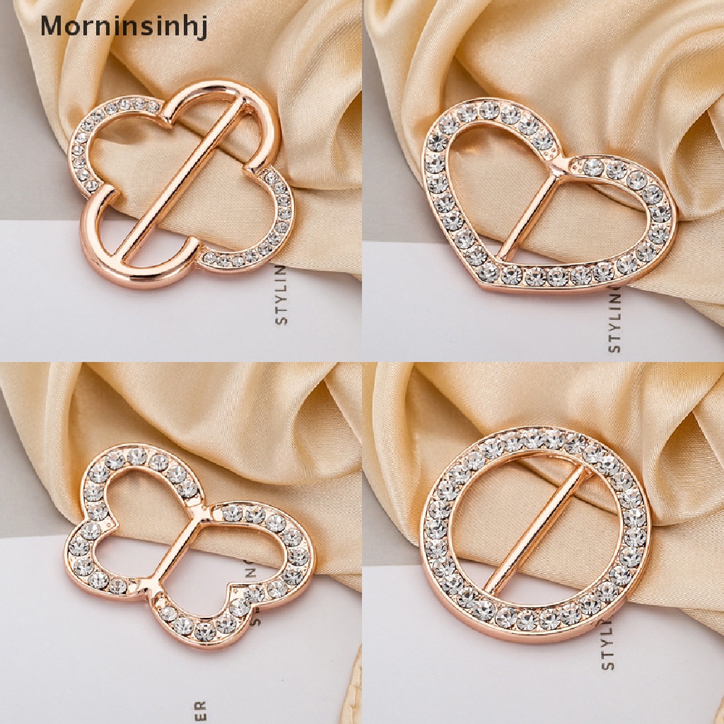 Mornin Syal Gesper Tujuan Ganda Multifungsi Perhiasan Fashion Berlian Imitasi Syal Klip Syal Elegan Gesper Pinggang Untuk Kaos Sweater Kemeja Sifon Syal Dan Akses Pakaian