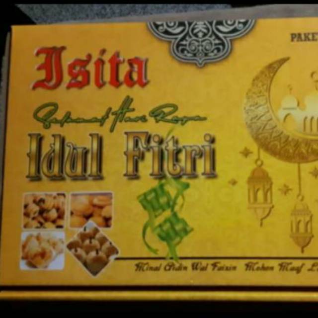 Paket Kue Kering Lebaran 2020 Merk Isita