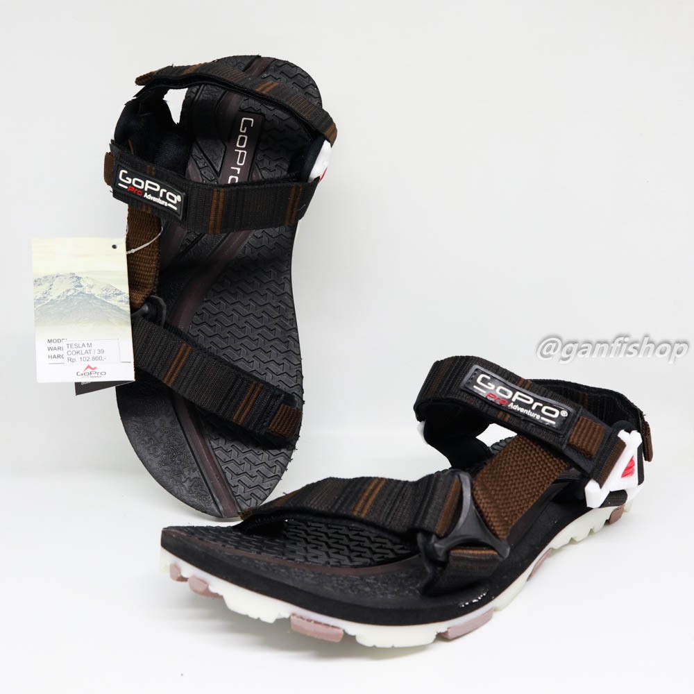 GO PRO KALIMANJARO SANDAL GUNUNG SANDAL PRIA WARNA ABU