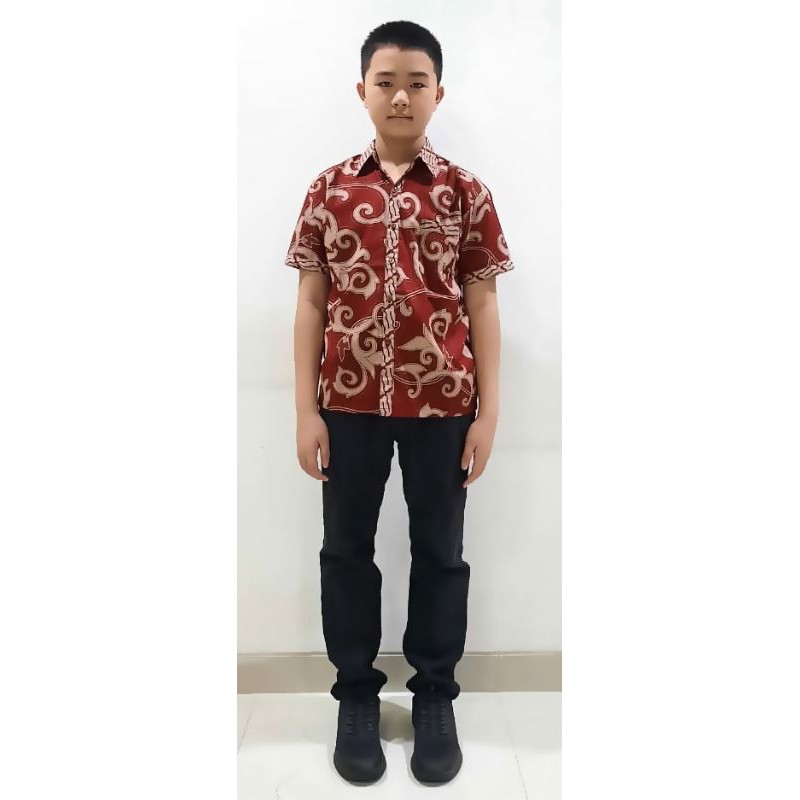 Baju batik cople keluarga set sarimbit couple family modern seragam kebaya terbaru natal anak ameta