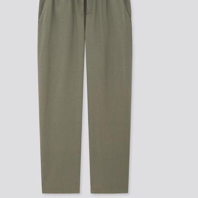Uniqlo Cotton Relax Ankle Pants / Celana panjang katun ...