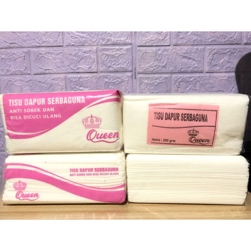200GR-TISSUE DAPUR SERBAGUNA TISU KERING BHN TISSU BASAH PEMBERSIH TISU SERBAGUNA REFILL/TISU KOMPOR