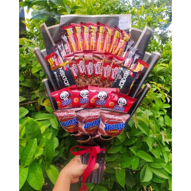 

Buket Big Cowo 2 Kertas Cellophane