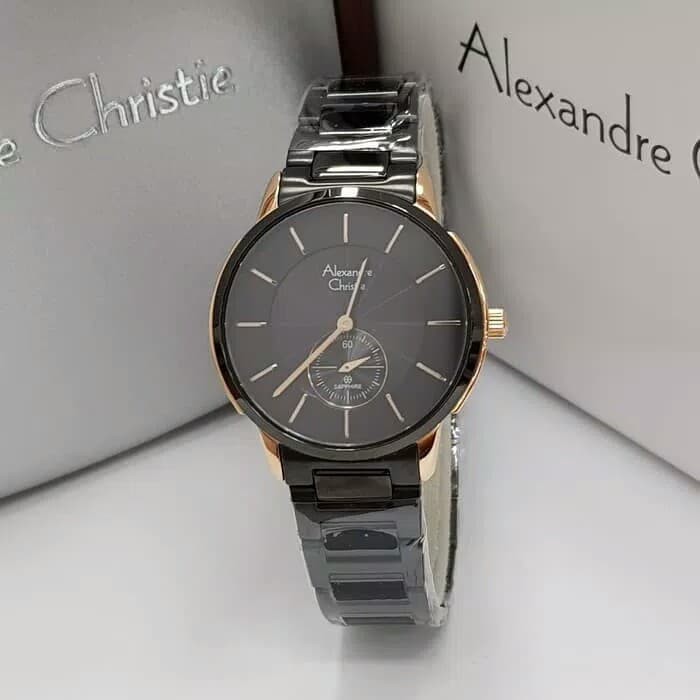ORIGINAL Jam Tangan Wanita Alexandre Christie AC 8546 / AC8546 Garansi 1 Tahun