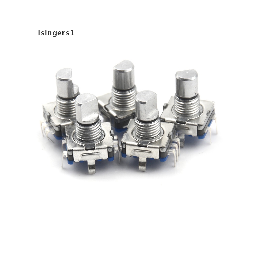 (lsingers1) 5pcs Tombol Tekan Encoder Putar 12mm Untuk Komponen Elektronik