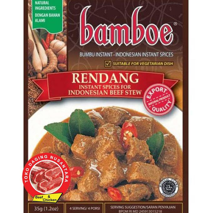 

BAMBOE BUMBU RENDANG 35GR/ ASIA TOMYAM 60GR