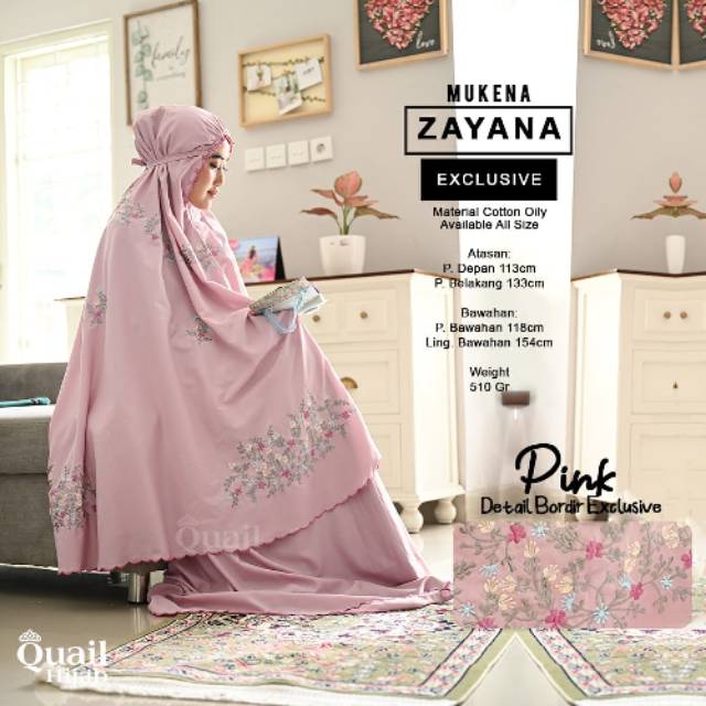 Mukena ZAYANA  exclusive by quail hijab