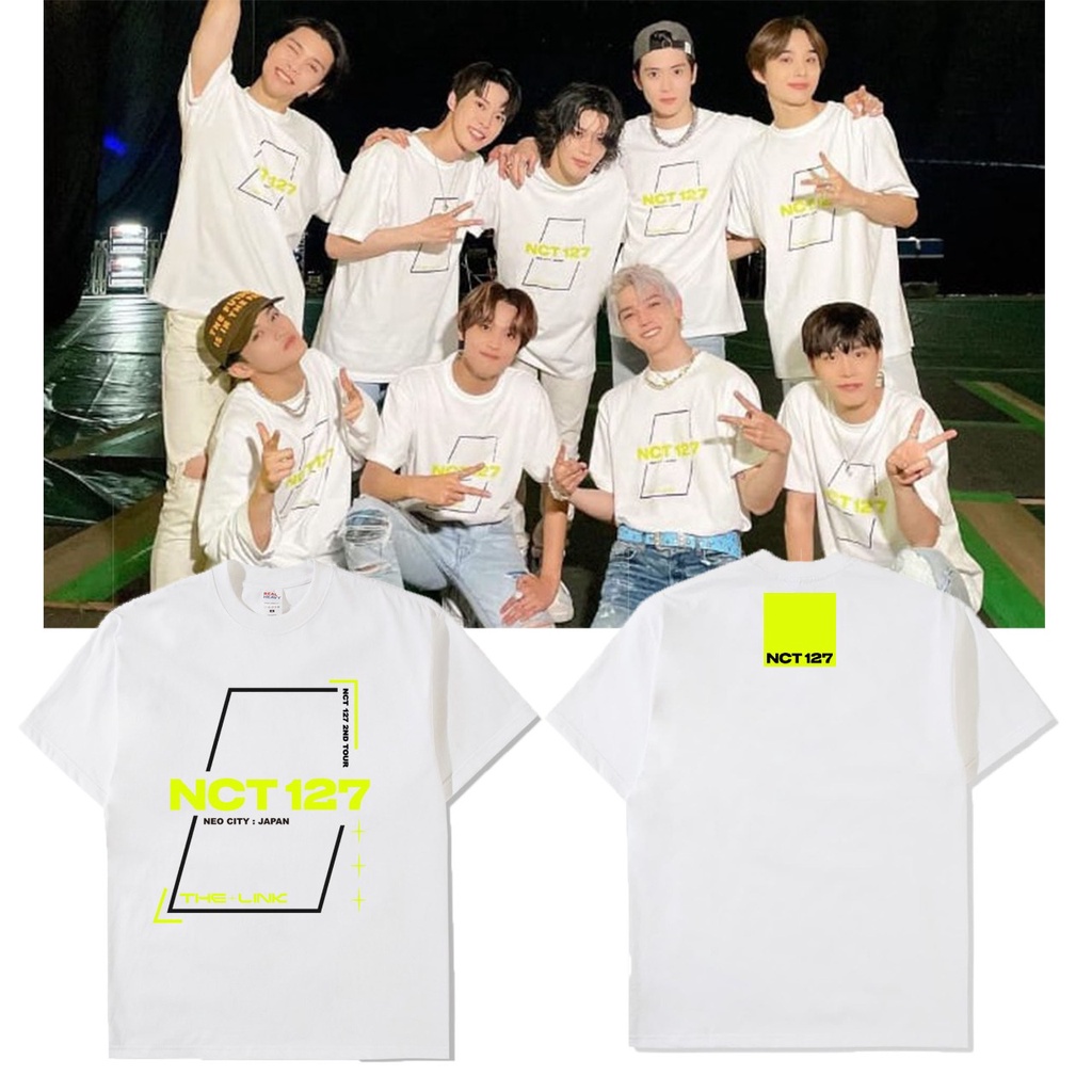 Kaos nct 127 Neo city link konser 2022 sablon full