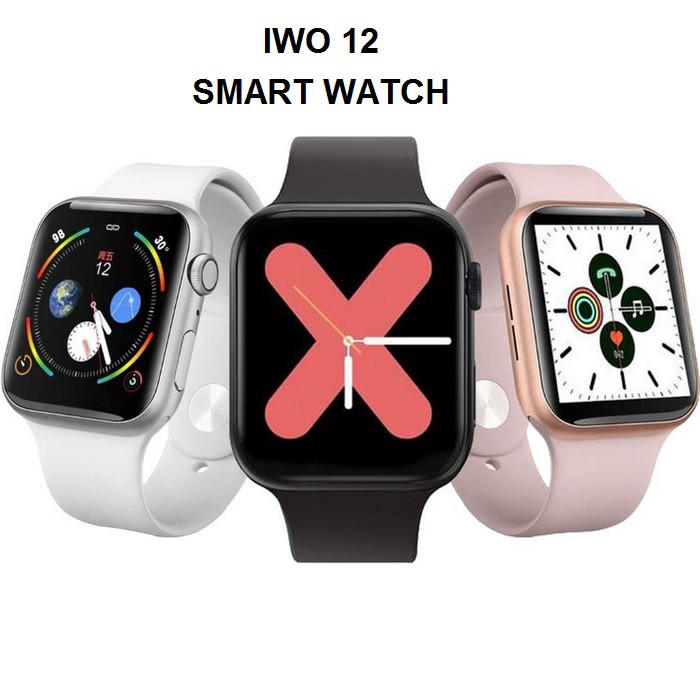 IWO 12 - Smart Watch 44mm Touch Screen 1.54-inch for Android and iOS