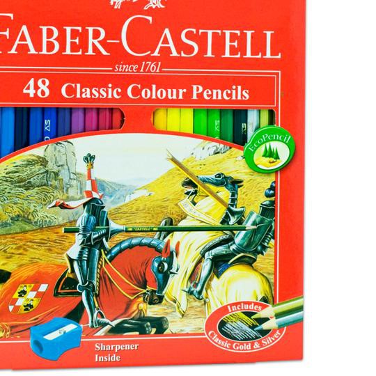 

♩ Pensil Warna Faber-Castell 48 Classic Colour Pencils (#115858) ➾