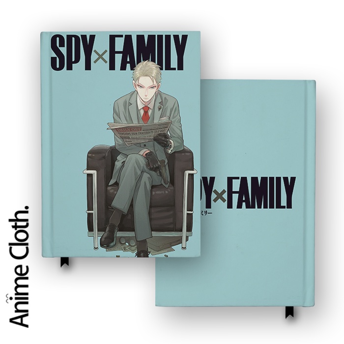 

Buku Catatan Notebook Anime Spy X Family Loid Forger Agenda Diary Jurnal Hardcover