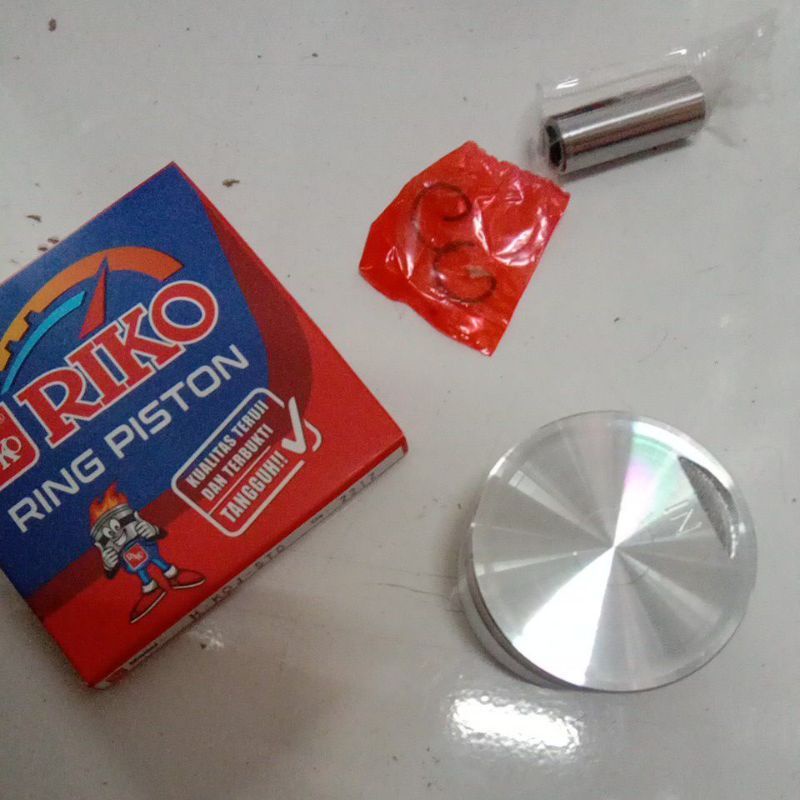 piston kit seher ring beat karbu original riko 75