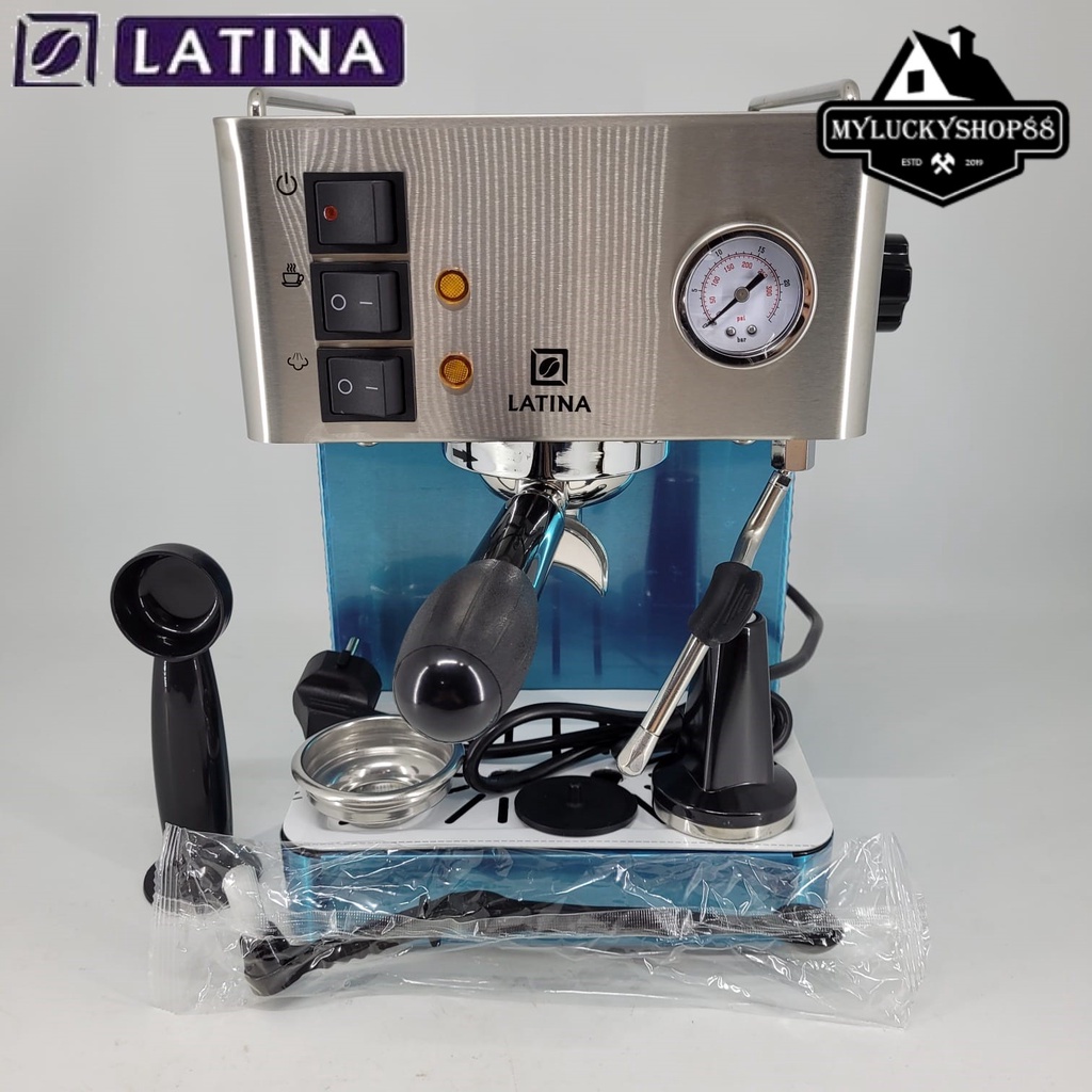 Latina Primo-M Espresso Coffee Machine Manual Switch 58mm Porta Filter