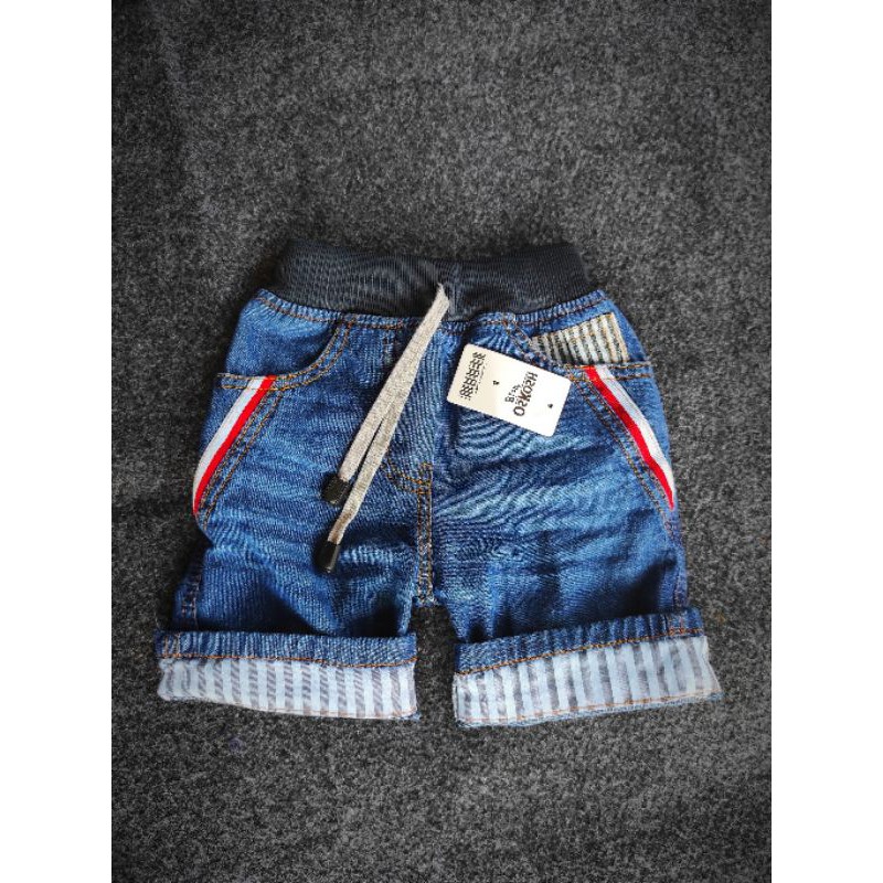 celana pendek anak laki laki murah glosir bahan levis