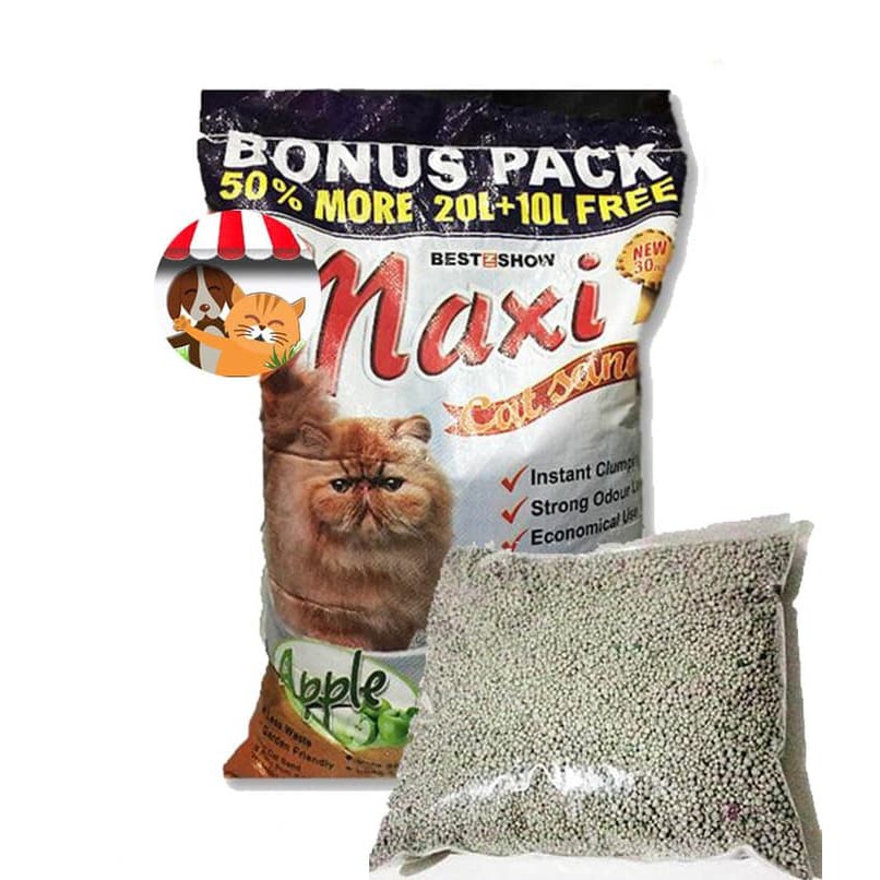 Maxi Cat Litter Repack 2ltr - Pasir MAXI Pasir Gumpal Wangi